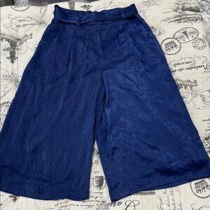 4SI3NNA Women Wide Leg Capris Pants